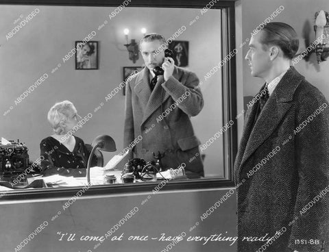 crp-10457 1932 Paul Lukas, Walter Walker film Tomorrow and Tomorrow crp-10457