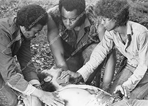 crp-10488 1973 Don Marshall, Ena Hartman, Clay Ford film Terminal Island crp-10488