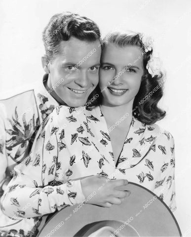 crp-10490 1944 Red River Dave, Carole Mathews film Swing in the Saddle crp-10490