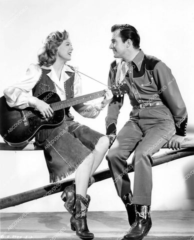crp-10554 1947 Mary Dugan & Jack Leonard film Swing the Western Way crp-10554