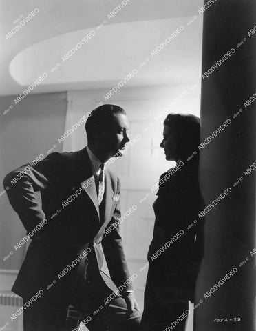 crp-10596 1938 Robert Montgomery, Janet Gaynor silouhette portrait film Three Loves Has Nancy crp-10596