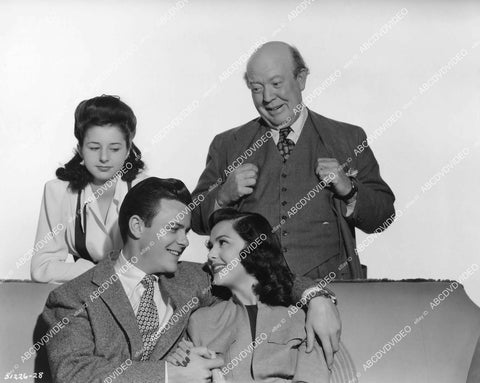 crp-10612 1942 Ann Rutherford, Robert Sterling, Guy Kibbee, Virginia Weidler film This Time for Keeps crp-10612