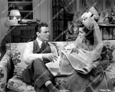 crp-10624 1942 Irene Ann Rutherford, Robert Sterling film This Time for Keeps crp-10624