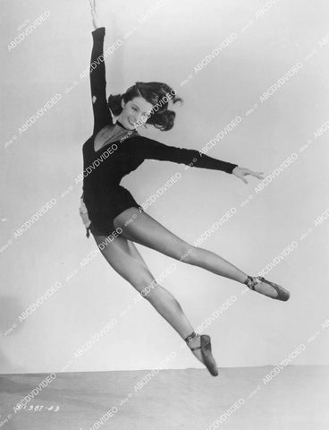 crp-10691 1947 sexy & great legs Cyd Charisse dancing film The Unfinished Dance crp-10691