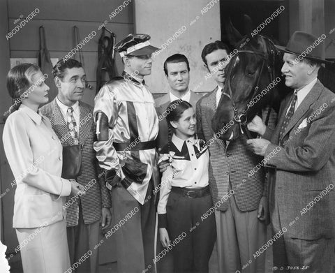 crp-10701 1948 June Vincent, Stuart Hart, Hoosier Hotshots, Elinor Donahue film The Arkansas Swing (damaged) crp-10701