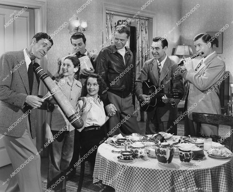 crp-10704 1948 June Vincent, Stuart Hart, Hoosier Hotshots, Elinor Donahue film The Arkansas Swing crp-10704