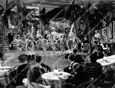 crp-10755 1945 Rosemary La Planche & specialty dancers in sarongs film Zombies on Broadway crp-10755