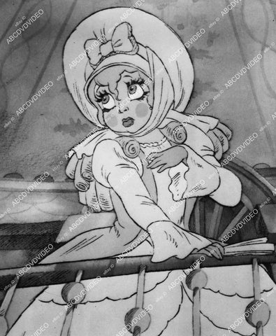 crp-10807 1977 animated characters Babette the French doll cartoon film Raggedy Ann & Andy crp-10807