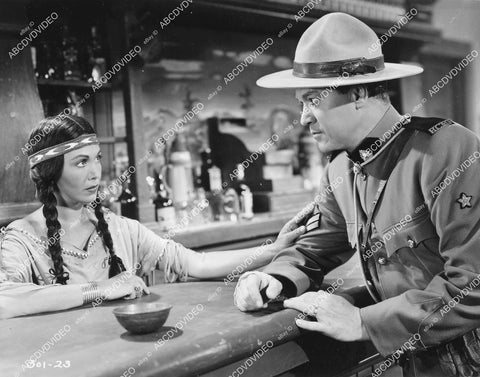 crp-10887 1953 Gloria Talbot, RCMP Kirby Grant film Northern Patrol crp-10887