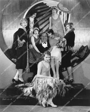 crp-10905 1927 Sally O'Neill, Mack Swain, Gertrude Olmstead bunch flapper girls silent film Becky crp-10905