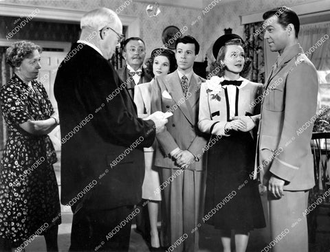 crp-10914 1944 Anne Shirley, Phillip Terry, Dennis Day, Patti Brill, Raymond Walburn film Music in Manhattan crp-10914