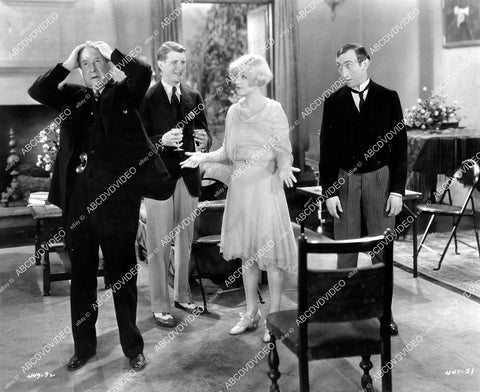 crp-10943 1930 Elliott Nugent, Marion Davies, William Holden, George Davis film Not So Dumb crp-10943