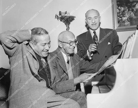 crp-01095 1940's music Archie Gottler, Jean Schwartz, L Wolfe Gilbert for Jewish Community Center show crp-01095