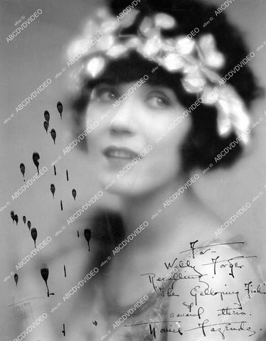 crp-10960 1920's Louise Fazenda portrait w genuine autograph to Wally Forde ? crp-10960