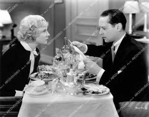 crp-11008 1935 Una Merkel, Franchot Tone film One New York Night crp-11008