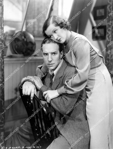 crp-11019 1935 Lloyd Nolan, Peggy Conklin film One Way Ticket crp-11019