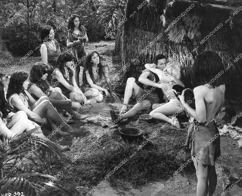 crp-11044 1961 Cesare Danova, Joan Staley, Danielle De Metz & sexy cave babes film Valley of the Dragons crp-11044