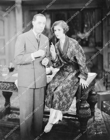 crp-11053 1930 Ralph Lynn or Tom Walls & Winifred Shotter or Margot Grahame film One Embarassing Night aka Rookery Nook crp-11053