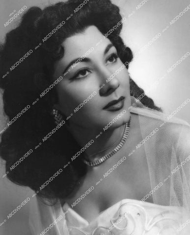 crp-01105 1940's Mexican singer beautiful Lupita Moran Fall and Winter Mexican Stage Revue crp-01105