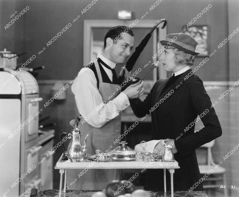 crp-11184 1931 Robert Montgomery, Charlotte Greenwood film The Man in Possession crp-11184