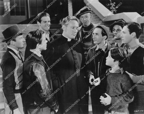 crp-11276 1941 Spencer Tracy, Sidney Miller, Larry Nunn, Bobs Watson film Men of Boys Town crp-11276