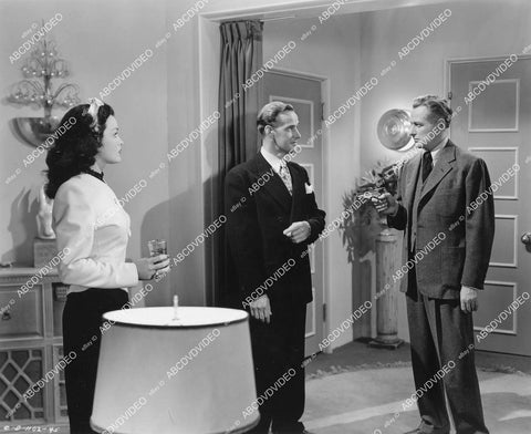 crp-11360 1946 Dorothy Houck, Arthur Space, George Macready film The Man Who Dared crp-11360