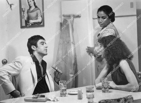 crp-01136 1983 Al Pacino, Mary Elizabeth Mastrantonio, Miriam Colon film Scarface crp-01136