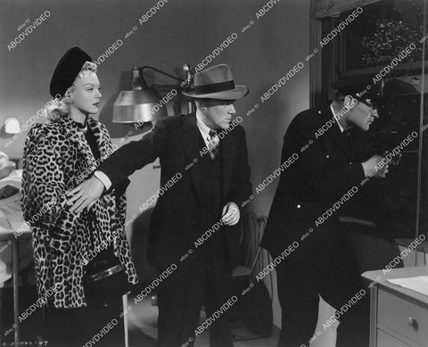 crp-11375 1946 Leslie Brooks, Charles D Brown film The Man Who Dared crp-11375