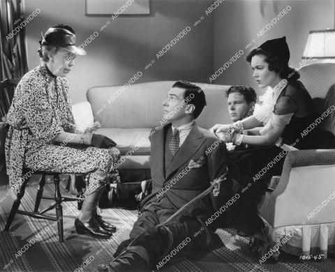 crp-11445 1937 Edna May Oliver, Walter Pidgeon, Maureen O'Sullivan, Roger Converse film My Dear Miss Aldrich crp-11445