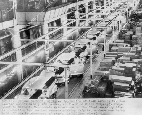 crp-11525 1946 auto manufacturing Mercury assembly line Ford Motor Company crp-11525