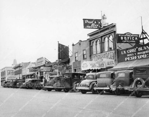 crp-11533 1930's historic Italy maybe Floro Italia and other store fronts crp-11533