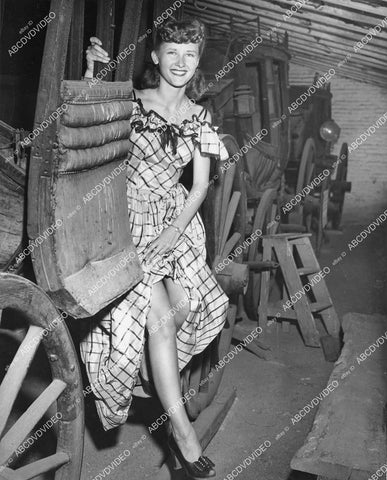 crp-11564 1947 news photo cute Louise Hitchcock enters beauty contest Sacramento State Fair crp-11564