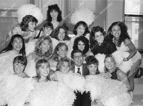crp-11585 1986 Marvin Hamlisch w bunch cute girls for Broadway play Smile crp-11585