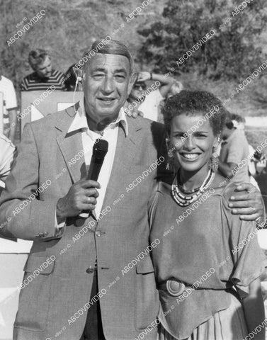 crp-11596 1984 Howard Cosell & Shari Belafonte-Harper TV Battle of the Network Stars crp-11596