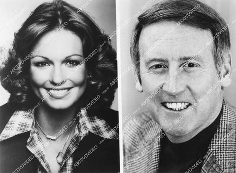 crp-11599 1977 sportscasters Phyllis George, Vin Scully Tv Celebrity Challenge of the Sexes crp-11599