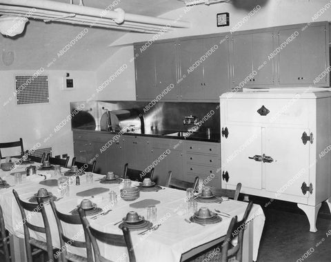 crp-11719 1935 news photo historic Washington DC White House gets new kitchen re-model crp-11719