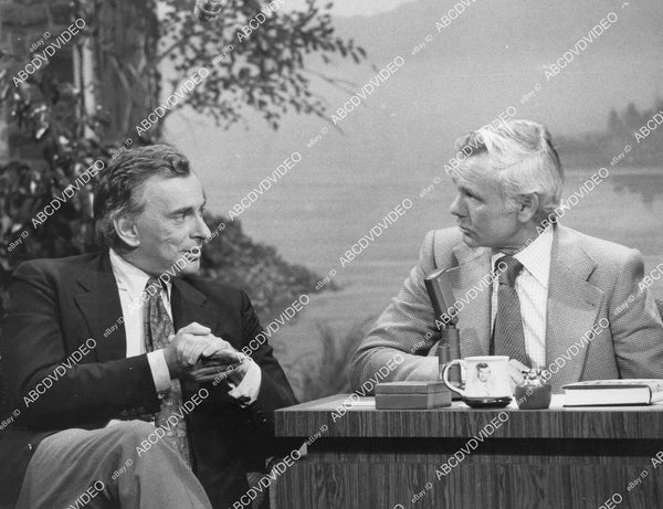 crp-11761 1978 author Gore Vidal w Johnny Carson TV The Tonight Show c ...