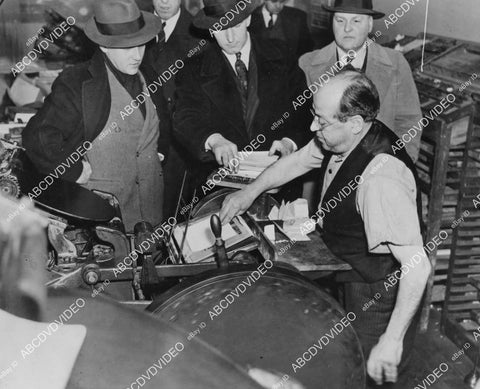 crp-01182 1943 Counterfeit IRS Stamps Anthony Minino NYC arrested in his print shop crp-01182