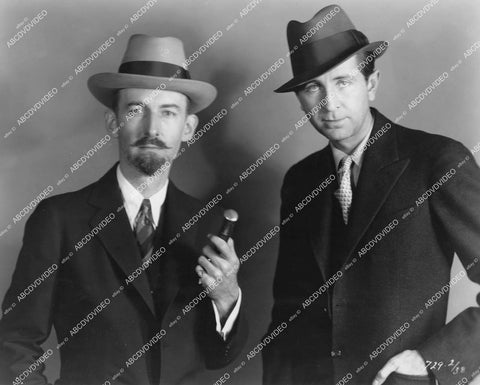 crp-11888 1929 author writer S.S. Van Dine w director Malcolm St Clair on set film The Canary Murder Case crp-11888