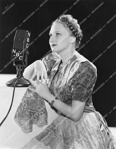 crp-11920 1937 NBC radio star Margaret Speaks crp-11920