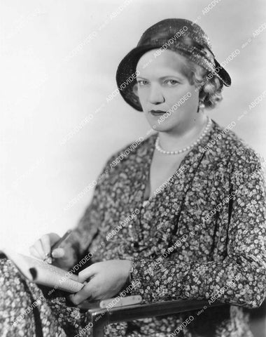 crp-11952 1930's author screen writer Nina Wilcox Putnam (The Mummy) portrait crp-11952