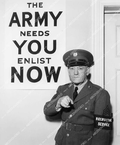 crp-11960 1942 Heinie Conklin WWII recruitment poster film Tramp Tramp Tramp crp-11960