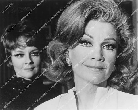 crp-12022 1970 phot Anne Baxter, Penny Fuller, Gwyda Don Howe, Brandon Maggart, Leeroy Reams, Keith Charles, Lawrence Weber live theatrical play Applause crp-12022