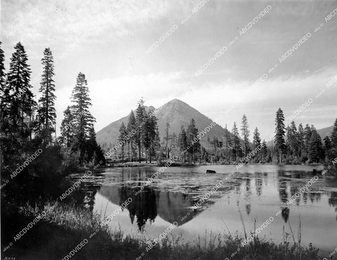 crp-12060 1930's scenic nature Black Butte Mt Shasta National Park crp-12060