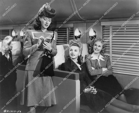 crp-12111 1944 Jane Frazee, Joan Davis, Judy Clark film Beautiful But Broke crp-12111