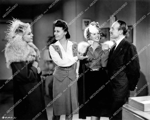 crp-12112 1944 Jane Frazee, Joan Davis, Judy Clark, Byron Foulger film Beautiful But Broke crp-12112