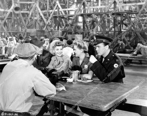 crp-12115 1944 John Hubbard, Jane Frazee, Judy Clark, Bob Haymes film Beautiful But Broke crp-12115