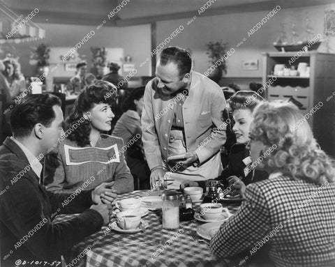 crp-12116 1944 John Hubbard, Jane Frazee, Judy Clark, Joan Davis film Beautiful But Broke crp-12116