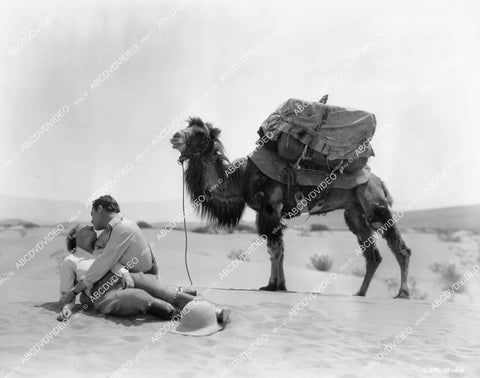 crp-12151 1929 Lois Moran, Warner Baxter a camel and a pith helmet film Behind That Curtain crp-12151