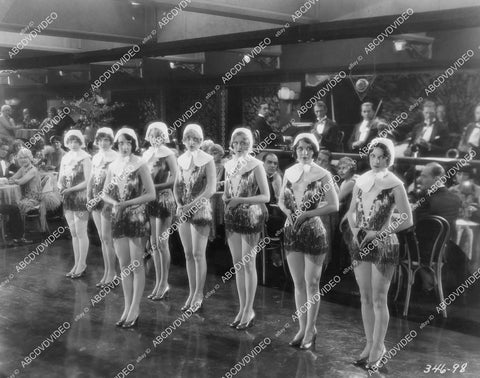 crp-01215 1928 chorus girls dancers Marceline Day, Dolores Brinkman silent film The Big City crp-01215